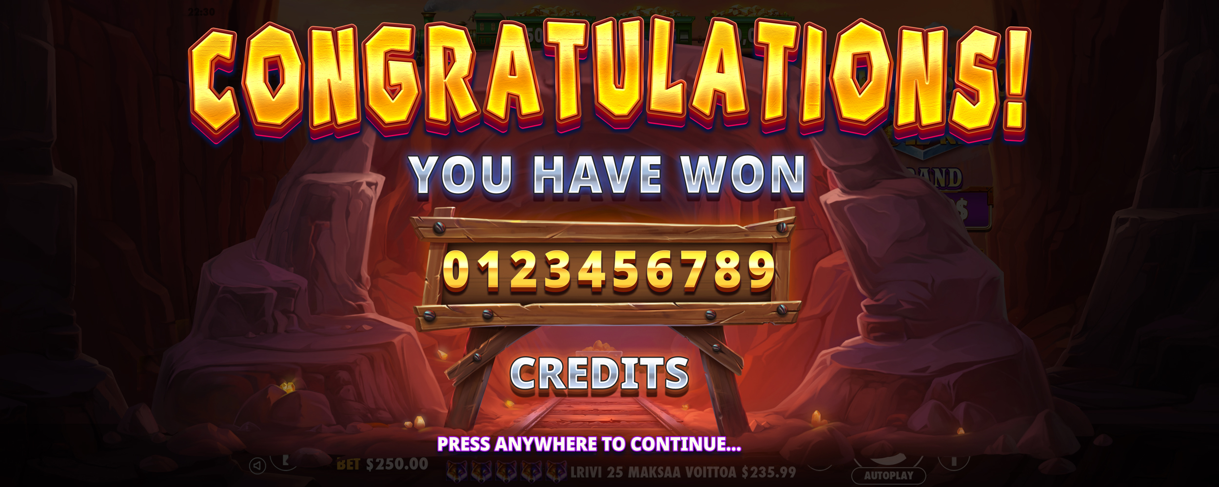 Majestic Express - Gold Run - screenshot with slot description 2